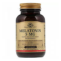 Мелатонин, Melatonin, Solgar, 5 мг, 120 жевательных таблеток SOL-01937