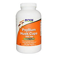 Псиллиум шелуха семян подорожника (Psyllium Husk) 500 мг 500 капсул NOW-05972