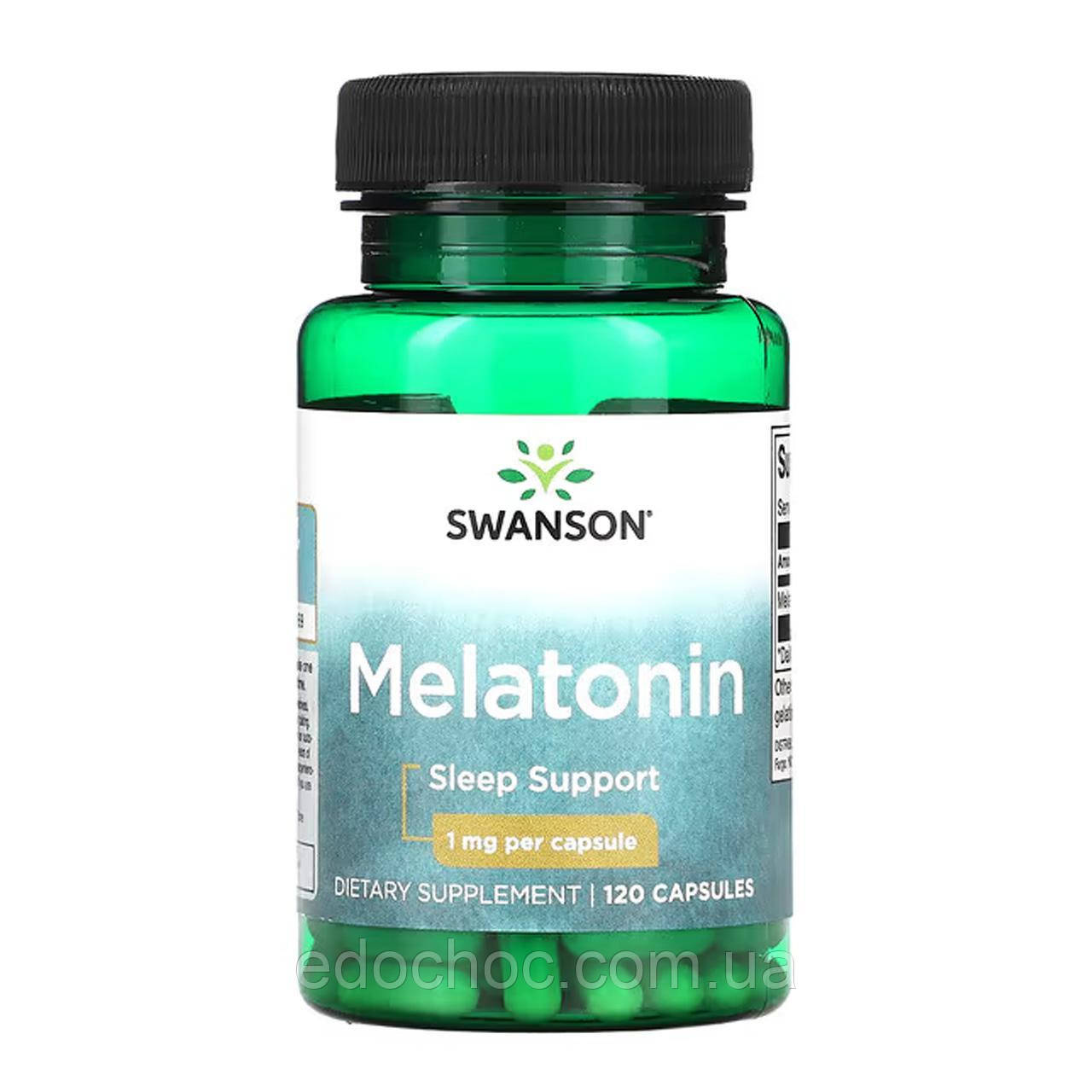 Мелатонин (Melatonin) 1 мг 120 капсул SWV-01542: продажа, цена в Киеве ...