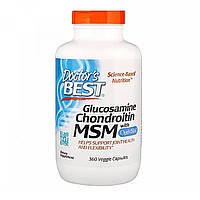 Глюкозамин хондроитин с OptiMSM (Glucosamine Chondroitin MSM) 360 капсул DRB-00364