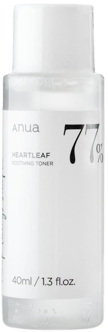 Тонер для зайвої якості Anua Heartleaf 77% Soothing Toner 40ml