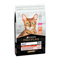 PRO PLAN Adult сухой корм для взрослых кошек с лососем и рисом 1,5 кг