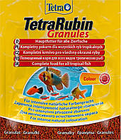 Тetra RUBIN корм в гранулах для усиления красного цвета рыб 15 г