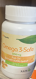 Omega 3 Safe 1250 ml Омега 3 Сафе