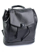 Жіночий шкіряний рюкзак 89178 Black. Купить женские рюкзаки оптом и в розницу из натуральной кожи в Украине