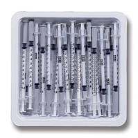 Шприц 1 мл BD allergy syringe tray 27g x 12 - 25 штук