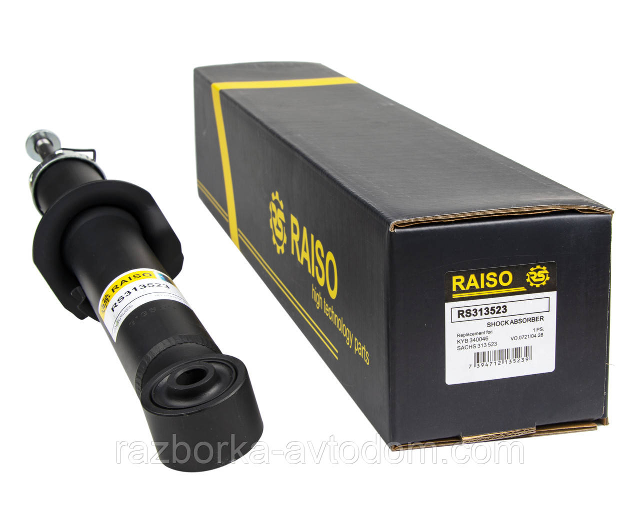 Амортизатор передній лівий Raiso (Швеція) Kia Sorento, Кіа Соренто 2002- #RS313523 UAQMVTI17