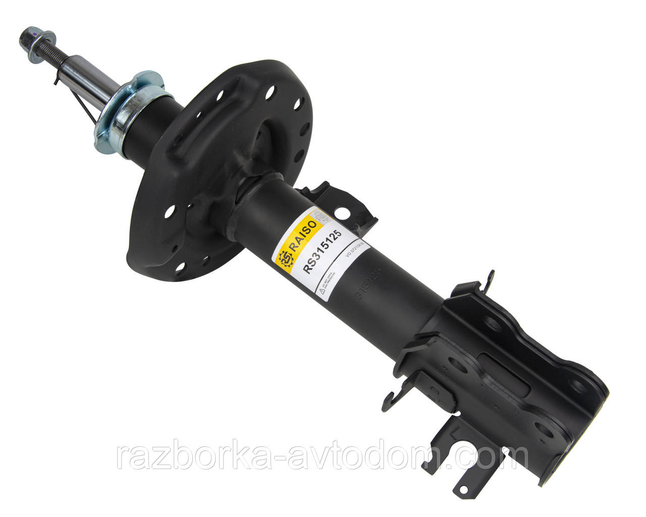 Амортизатор передній лівий Raiso (Швеція) Fiat Qubo, Фіат Кубо 08 - #RS315125 UALORQB17