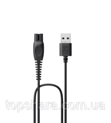 Кабель USB-A на триммер Philips OneBlade QP2724, QP2734, QP2834, QP1424, QP4530, S3241, S3343, фото 1