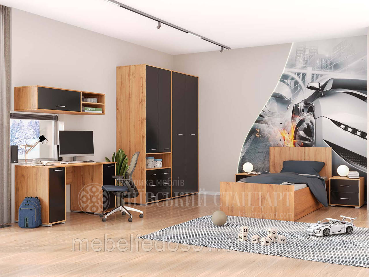 Ліра МДФ набір No2 для дитячої кімнати (Ківський Стандарт), фото 1