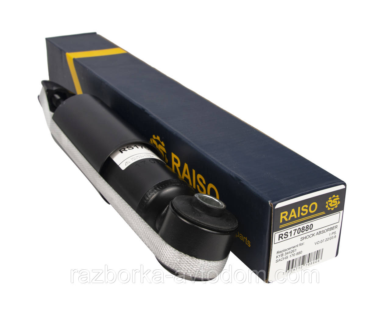Амортизатор передній Raiso (Швеція) Volkswagen T4, Фольксваген Т4 1991-2003 #RS170880 UAKZWDS17