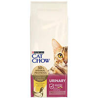 Cat Chow Urinary Tract Health сухий корм для кішок для підтримки здоров'я сечовивідної системи з куркою 15