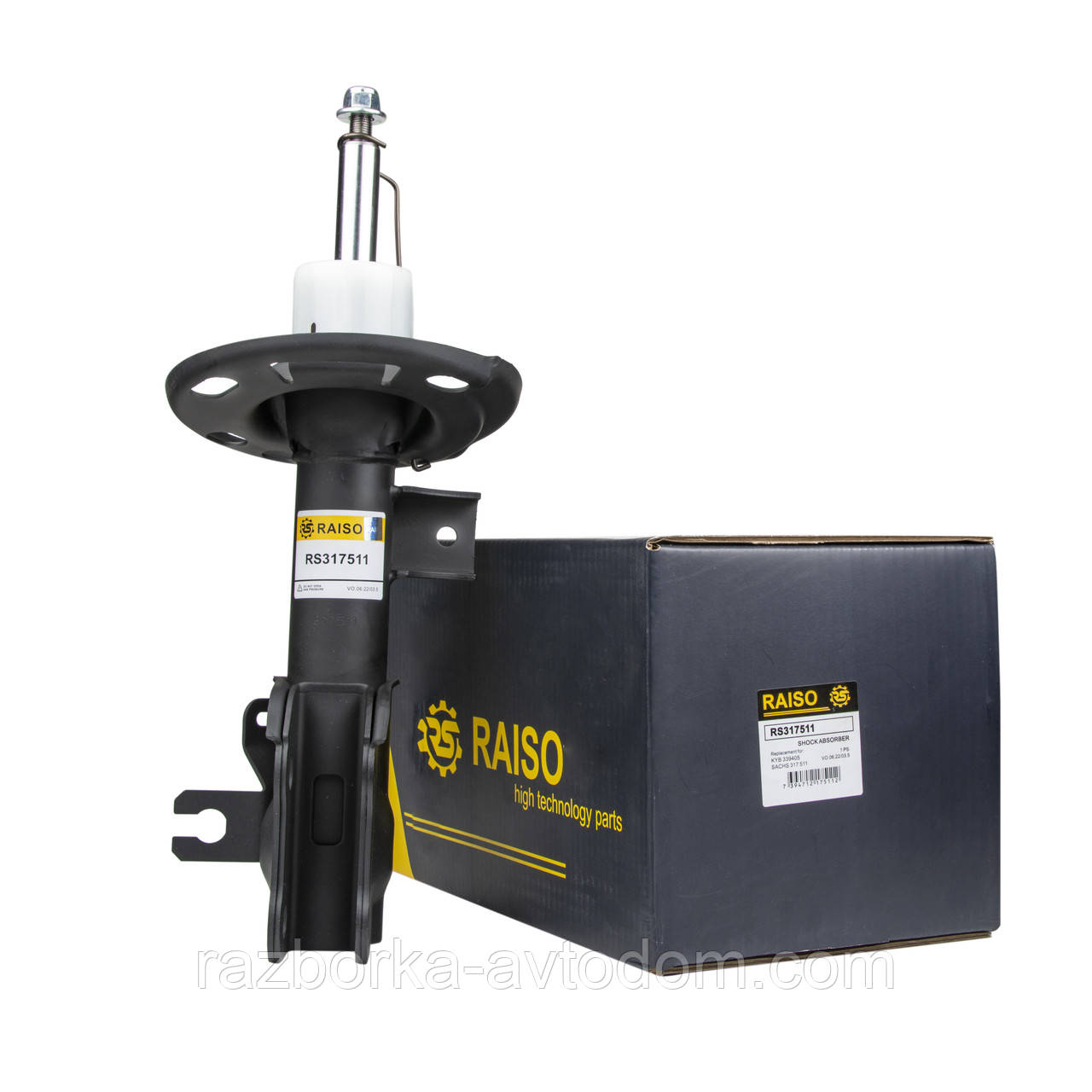 Амортизатор передній лівий Raiso (Швеція) Mаzda 6, Мазда 6 2012- #RS317511 UAQIEQG17