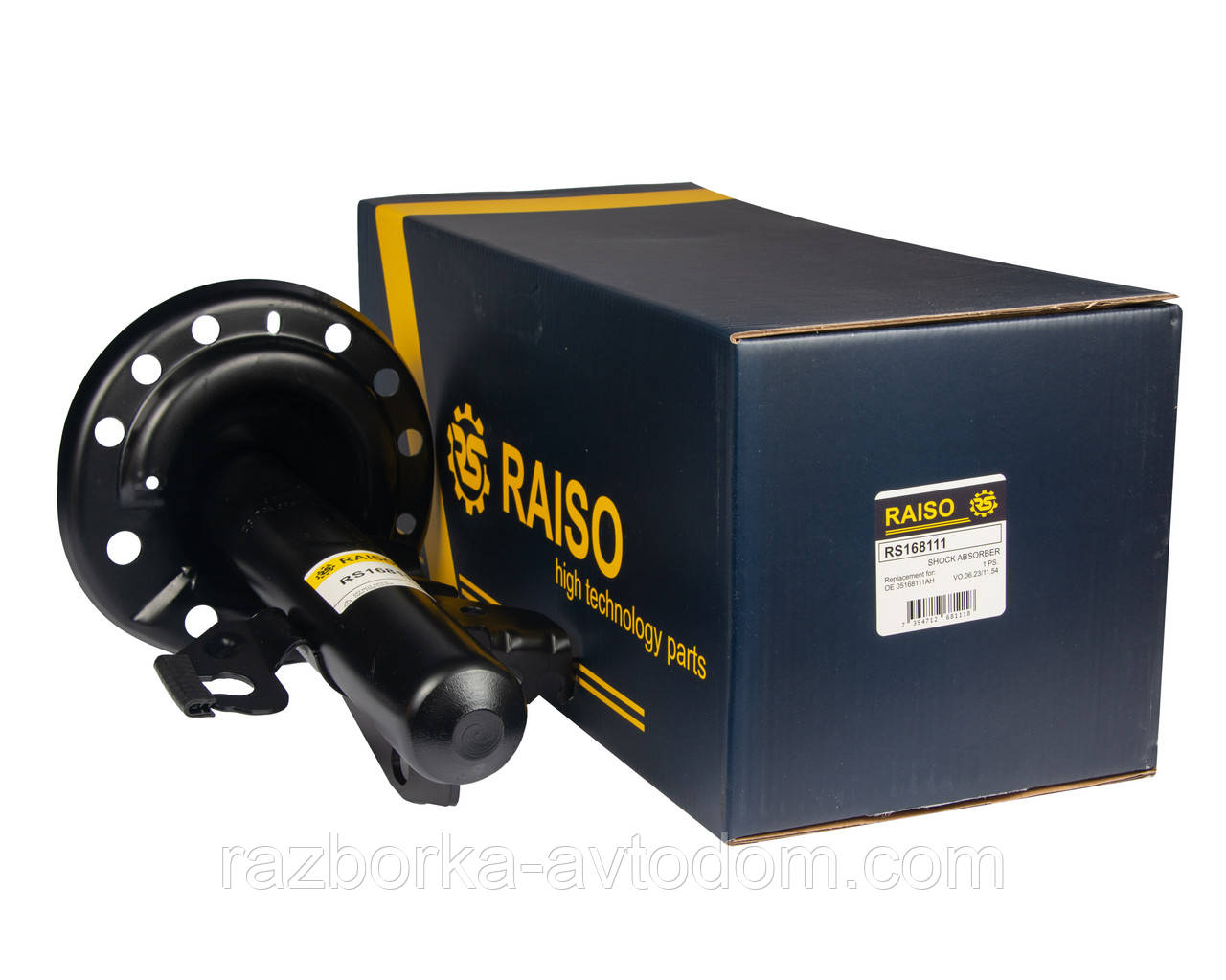 Амортизатор передній лівий Raiso (Швеція) Dodge Dart/Додж Дарт 12-16 #RS168111 UALMJNF17, фото 1