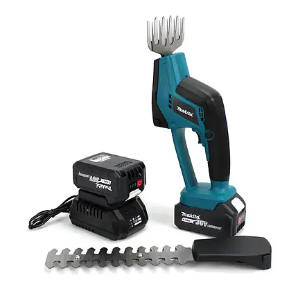 Акумуляторні ножиці-кущоріз Makita DUM111SYX (36V 6.0Ah). Електроножиці для трави Макіта, фото 1