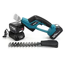 Акумуляторні ножиці-кущоріз Makita DUM111SYX (36V 6.0Ah). Електроножиці для трави Макіта, фото 4