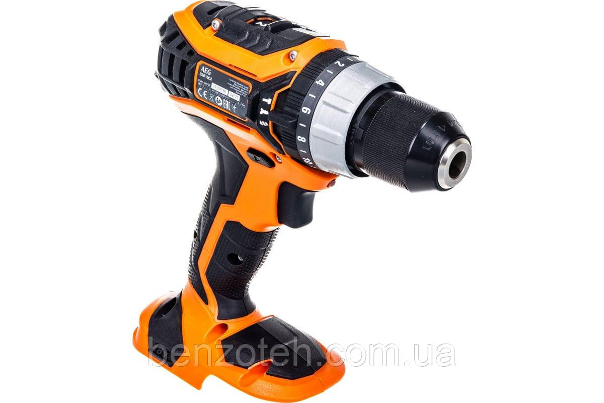Шуруповерт акумуляторний ударний AEG BSB18C2-0 (без АКБ та зарядного пристрою) 	 4935472010, фото 1