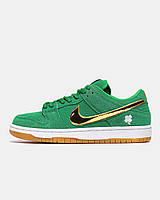 Женские кроссовки Nike SB Dunk Low Pro St. Patrick's Day зеленые