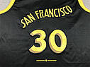 Баскетбольна чорна форма Карі 30 Голден Стейт Curry Golden State Warriors 2023-2024, фото 3