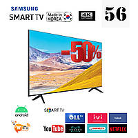 Телевізор Самсунг 56 дюймів Smart TV 4к Плазма 56 дюймов Телевизор Samsung 56 дюймов Т2 UHD Корея