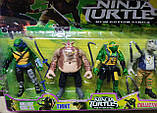 Черепашки-ніндзя Набір героїв Mutant Ninja Turtles 6 pack — 6 фігурок героїв, висота 16 см, з підсвічуванням., фото 2