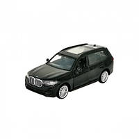 Машинка іграшка для хлопчика моделька відчиняються двері капот Автомодель — BMW X7 (чорний)
