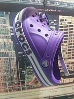 Crocs Bayaband Clog neon purple roomy fit C 12