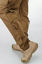 Штани тактичні ULTIMATUM CONQUISTADOR Койот ,чоловічі штурмові штани койот ріп-стоп, армійські тактичні брюки, фото 2