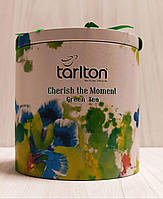Чай подарунковий Tarlton Cherish the Moment, Насолода Тарлтон зелений 100 г у жерстяній банці