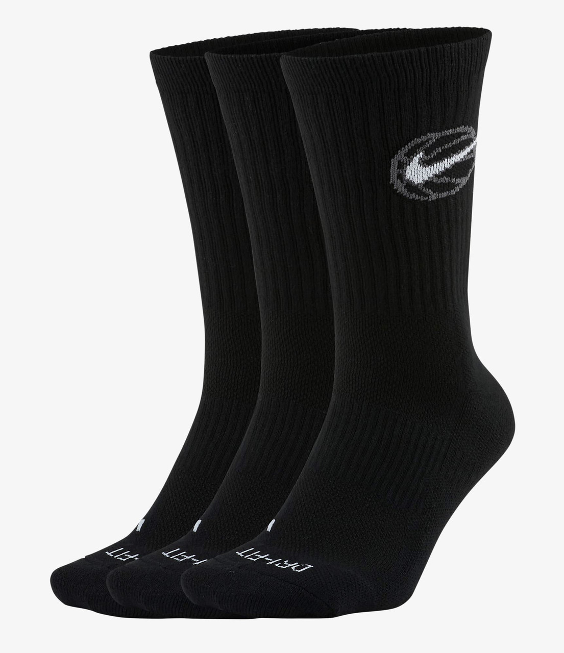 Баскетбольні шкарпетки Nike Everyday Crew Basketball Socks (3 Pair) [DA2123-010]