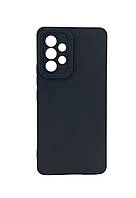 Чехол Case Matte для телефона Samsung Galaxy A53 5G / A536 бампер силикон черный