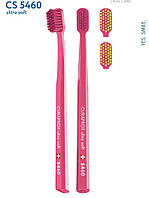 Зубная щетка Curaprox Ultra Soft 5460, ультра софт, ультра мягкая курапрокс для взрослых,розовая