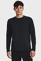 Чоловічий чорний лонгслів Meridian Longsleeve Underwear футболка з довгим рукавом бавовна Сірий, фото 3