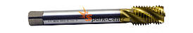 Мітчик М24х3,0 прохідний з гвинтовою канавкою машинно-ручний HSS Co5 (Р6М5К5) з кобальтом для для алюмінію та міді