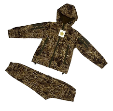 Костюм дитячий ARMY KIDS Скаут Soft-Shell теплий камуфляж Очерет, фото 5
