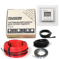 Нагревательный кабель (комплект) Ryxon HC-20-20 (2,0-2,5 м2) и регулятор VEGA LTC 070 prog