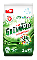 Порошок пральний безфосфатний універсальний ТМ GRÜNWALD "Гірська Свіжість" 2 кг