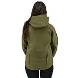 Жіноча куртка тактична Eagle Soft Shell із флісом Оливка S (3_04367), фото 6