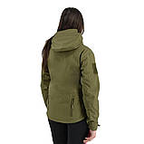 Жіноча куртка тактична Eagle Soft Shell із флісом Оливка S (3_04367), фото 5