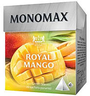 Чай Мономах зеленый Royal Mango 20х1.5 г 20 пирамидок