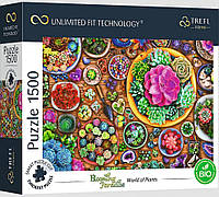Пазл Безмежна колекція: Світ рослин 1500 елементів Trefl