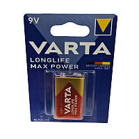 Батарейка крона 6LF22 VARTA Longlife max power blister