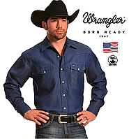 Джинсова сорочка чоловіча Wrangler® MS70119 Cowboy Cut / Оригінал з США/100% бавовна