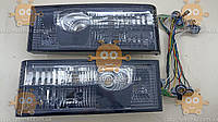 Фонари ВАЗ 2108 - 21099 задние ТЮНИНГ LED серый (комплект 2шт) (пр-во P.R.C.) ПИР 62521
