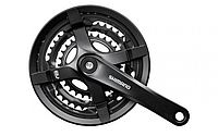 Шатуни Shimano AFCTY501-C888CLX 170мм 28/38/48Т не розбірні 6/7/8 швидкостей без пакування