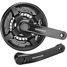 Шатуни Shimano FC-TY301 TX 28/38/48Т 6/7/8 шв 170мм під квадрат без пакування