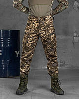 Весенние военные штаны пиксель, брюки камуфляжные пиксель зсу, тактические штаны софтшелл oa388