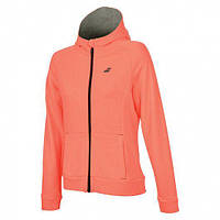 Толстовка дит. Babolat Core hood sweat girl fluo strike heather