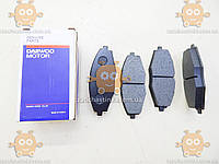 Колодки гальмівні передні DAEWOO LANOS, CHERY QQ, MATIZ FORZA (DAEWOO MOTOR) (Genuine Parts) ПД 155741