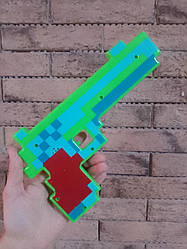 Музичний пістолет "Minecraft" світлові ефекти, 26 см